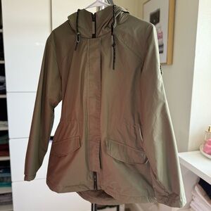 Free Country Olive Green Women's Jacket with Pockets Size Medium